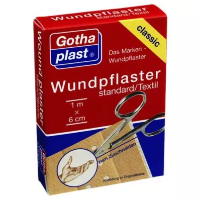GOTHAPLAST Wundpfl.stand.6 cmx1 m geschnitten, 1 St GOTHAPLAST Wundpfl.stand.6 cmx1 m geschnitten, 1 St