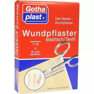 GOTHAPLAST Wundpfl.elast.6 cmx1 m geschnitten, 1 St