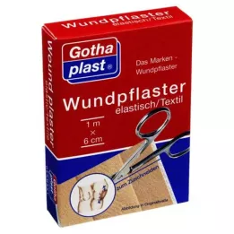 GOTHAPLAST Wundpfl.elast.6 cmx1 m geschnitten, 1 St