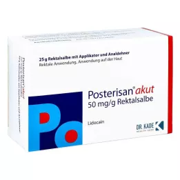 POSTERISAN Akut Salbe mit Analdehner, 25 g