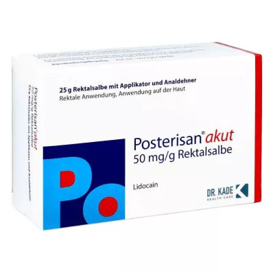 POSTERISAN Akut Salbe mit Analdehner, 25 g