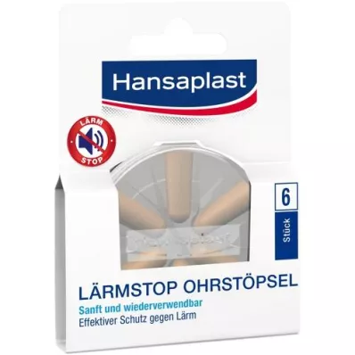 HANSAPLAST Lärmstop Ohrstöpsel, 6 St