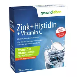 GESUND LEBEN Zink+Histidin+Vit.C Brausetabletten, 3X10 St