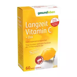 GESUND LEBEN Langzeit Vitamin C+Zink Kapseln, 60 St