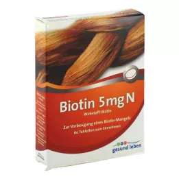 GESUND LEBEN Biotin 5 mg N Tabletten, 60 St