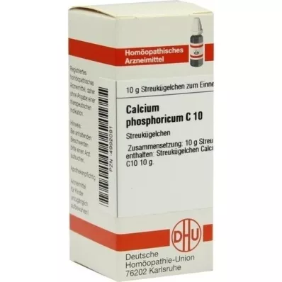 CALCIUM PHOSPHORICUM C 10 Globuli, 10 g