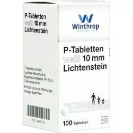 P TABLETTEN weiß 10 mm, 100 St