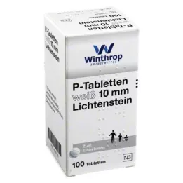 P Tabletten weiß 10 mm, 100 St
