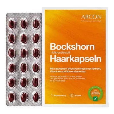 BOCKSHORN+Mikronährstoff Haarkapseln Tisane plus, 60 St