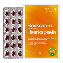 BOCKSHORN+Mikronährstoff Haarkapseln Tisane plus, 180 St