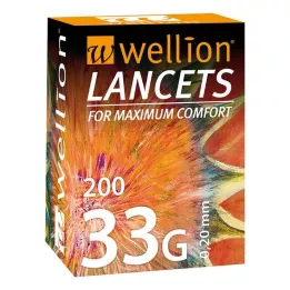 WELLION Lancets 33 G, 200 St