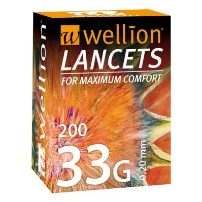 WELLION Lancets 33 G, 200 St