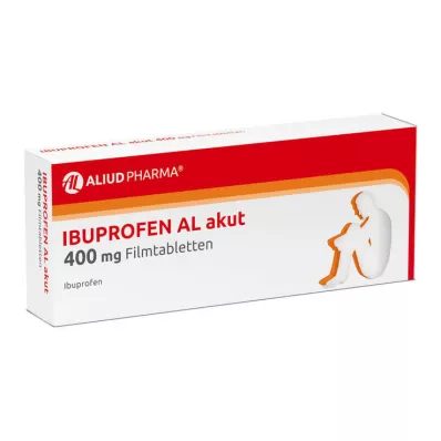 IBUPROFEN AL akut 400 mg Filmtabletten, 20 St IBUPROFEN AL akut 400 mg Filmtabletten, 20 St