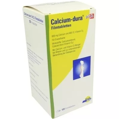 CALCIUM DURA Vit D3 Filmtabletten, 120 St