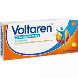 VOLTAREN Dolo Liquid 25 mg Weichkapseln, 10 St