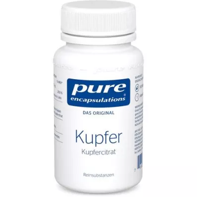 PURE ENCAPSULATIONS Kupfer Kupfercitrat Kapseln, 60 St