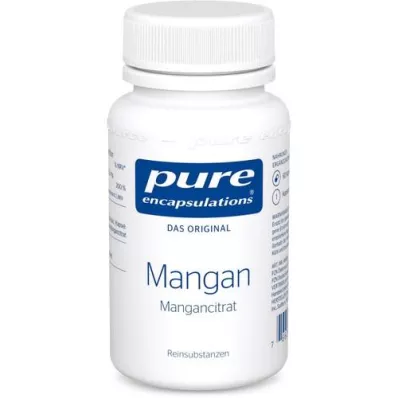 PURE ENCAPSULATIONS Mangan Mangancitrat Kapseln, 60 St