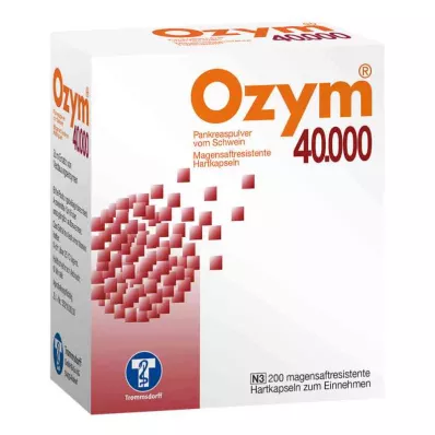 OZYM 40.000 Hartkapseln magensaftr., 200 St OZYM 40.000 Hartkapseln magensaftr., 200 St
