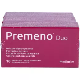 PREMENO Duo Vaginalovula, 3X10 St