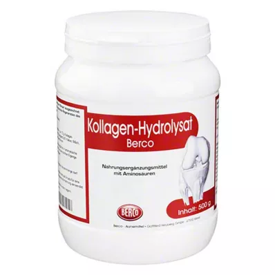 KOLLAGEN HYDROLYSAT Berco Pulver, 500 g KOLLAGEN HYDROLYSAT Berco Pulver, 500 g