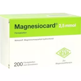 MAGNESIOCARD 2,5 mmol Filmtabletten, 200 St