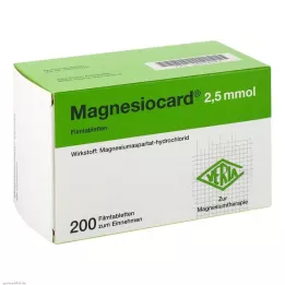 MAGNESIOCARD 2,5 mmol Filmtabletten, 200 St