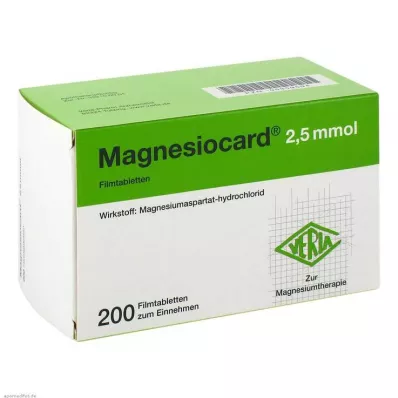 MAGNESIOCARD 2,5 mmol Filmtabletten, 200 St
