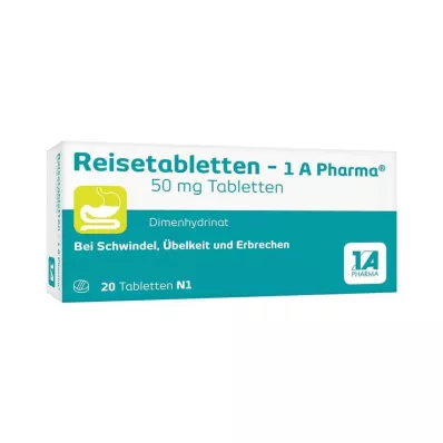REISETABLETTEN-1A Pharma, 20 St