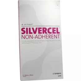 SILVERCEL non Adherent Kompressen 10x20 cm, 5 St