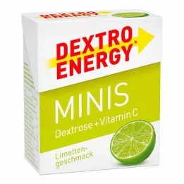 DEXTRO ENERGY minis Limette Täfelchen, 50 g