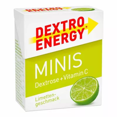 DEXTRO ENERGY minis Limette Täfelchen, 50 g