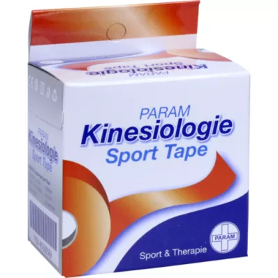 KINESIOLOGIE Sport Tape 5 cmx5 m rot, 1 St