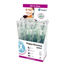 MIRADENT Einmalzahnbürste Happy Morning Xylitol, 50 St