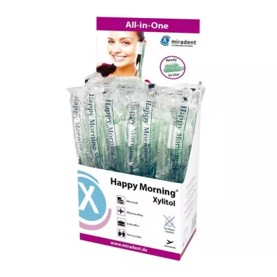 MIRADENT Einmalzahnbürste Happy Morning Xylitol, 50 St