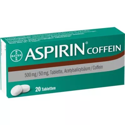 ASPIRIN Coffein Tabletten, 20 St