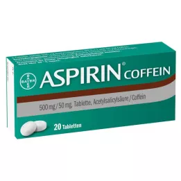 ASPIRIN Coffein Tabletten, 20 St