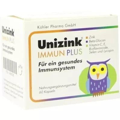 UNIZINK Immun Plus Kapseln, 1X60 St