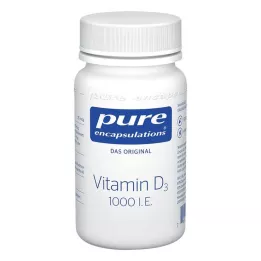 PURE ENCAPSULATIONS Vitamin D3 1000 I.E. Kapseln, 60 St