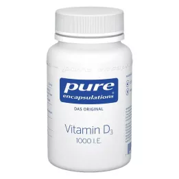PURE ENCAPSULATIONS Vitamin D3 1000 I.E. Kapseln, 120 St