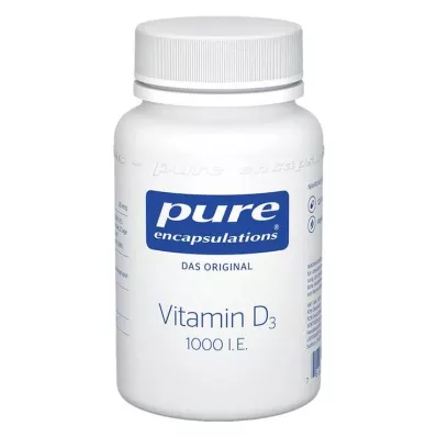 PURE ENCAPSULATIONS Vitamin D3 1000 I.E. Kapseln, 120 St