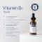 PURE ENCAPSULATIONS Vitamin D3 Liquid, 22.5 ml