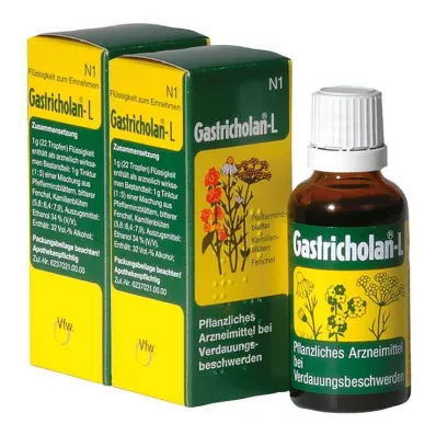 GASTRICHOLAN-L Flüssigkeit zum Einnehmen, 2X50 ml