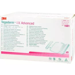 TEGADERM 3M I.V. Advanced Fixierv.7x8 cm 1681, 100 St