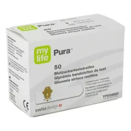 MYLIFE Pura Blutzucker Teststreifen, 50 St