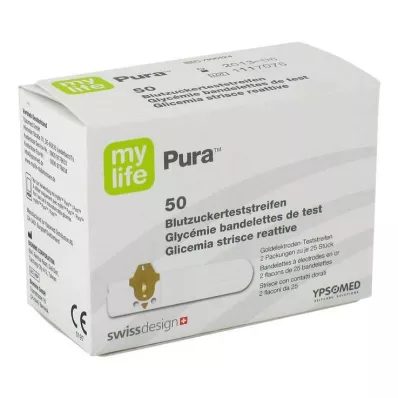 MYLIFE Pura Blutzucker Teststreifen, 50 St MYLIFE Pura Blutzucker Teststreifen, 50 St