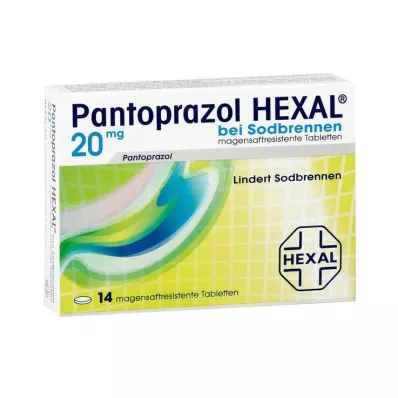 PANTOPRAZOL HEXAL b.Sodbrennen magensaftres.Tabl., 14 St PANTOPRAZOL HEXAL b.Sodbrennen magensaftres.Tabl., 14 St