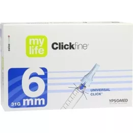 MYLIFE Clickfine Pen-Nadeln 6 mm 31 G, 100 St