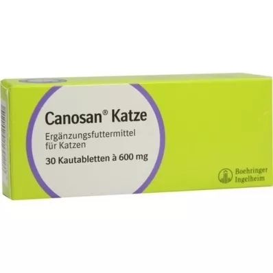 CANOSAN Kautabletten f.Katzen, 30 St