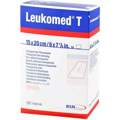 LEUKOMED transp.sterile Pflaster 15x20 cm, 50 St