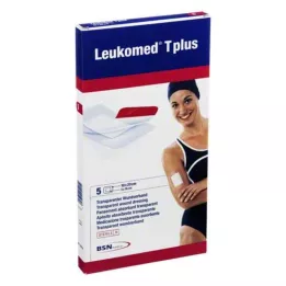 LEUKOMED transp.plus sterile Pflaster 10x20 cm, 5 St